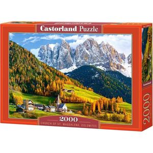 Church of St. Magdalena Dolomites Legpuzzel - 2000 stukjes