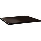 Topalit Classic Line rechthoekig tafelblad | wengé | 110x70cm
