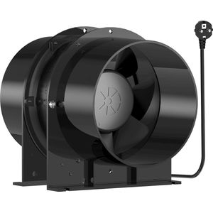 150mm geluidsarme axiale buisventilator 323 m³/u - energiebesparende kanaalventilator voor keuken en badkamer