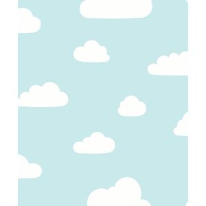 Dutch Wallcoverings - My Kingdom- Clouds blauw/wit - A618-21