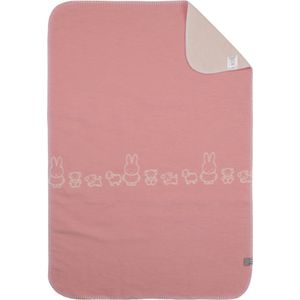 Briljant Baby - Nijntje Deken - Roze/Wit – Wiegdeken 70 x 100 cm