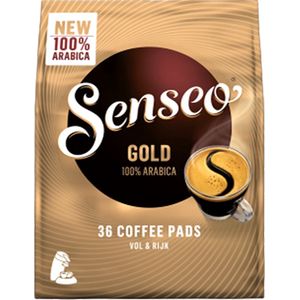 Senseo Gold Koffiepads - 5/9 Intensiteit - 10 x 36 pads