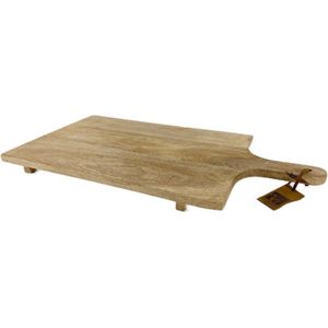 Varios Tapasplank - Rechthoek - Hout - lengte 70 cm - breedte 35 cm