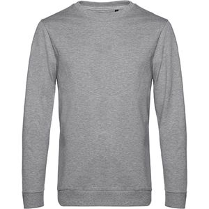 2-Pack Sweater 'French Terry' B&C Collectie maat XS Heather Grijs