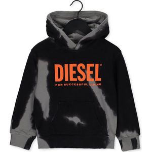 Diesel Snork Over Truien & Vesten Jongens - Sweater - Hoodie - Vest- Zwart - Maat 140