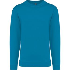 Sweater 'Crew Neck Sweatshirt' Kariban Collectie Basic+ maat S Tropisch Blauw