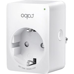 Wifi-stopcontact met verbruiksindicator - TP-Link P110M Matter - smart home - werkt met Matter - Alexa Google Home - SmartThings app - spraakbediening - externe toegang - geen hub nodig