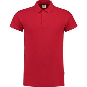 Tricorp poloshirt slim-fit - Casual - 201016 - rood - maat 152