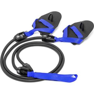 Zwemtrainer Weerstandsband met hand peddels - Weerstandsniveau 5