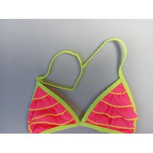Meisjes bikini- Lentiggini- maat 164- roze geel