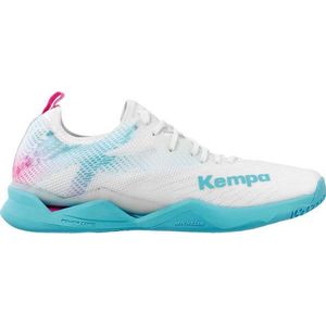 Kempa Wing Lite 2.0 Dames - Sportschoenen - Volleybal - Indoor - wit/blauw