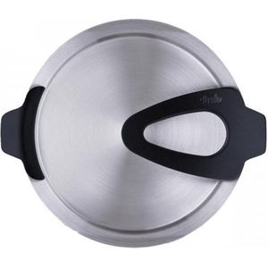 Fissler Intensa Deksel RVS, 24cm zwart