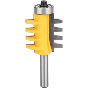 8mm Schacht Vinger Gezamenlijke Router Bit Carbide Anti-Roest Cutter Tool voor Graveermachine Houtbewerking Frezen