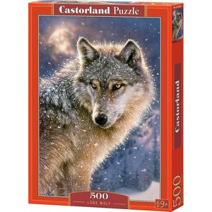 Lone Wolf Puzzel (500 stukjes, Castorland)