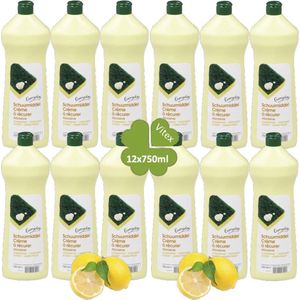 Everyday | 12 x 750ml kras vrije schuurcrème | citroen fris