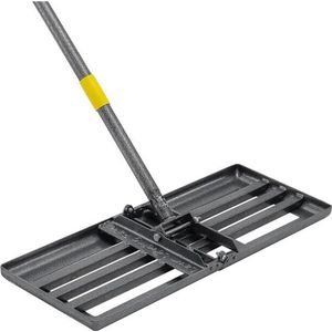 Gazonrakel - Gazonhark - Nivelleringhark - Nivellering Hark - Gazonrakel Nivelleringhark - Gazon Rakel - Gazon Leveller - Lawn Leveling - Oppervlaktegereedschap - Tuingereedschap - Harkrakel