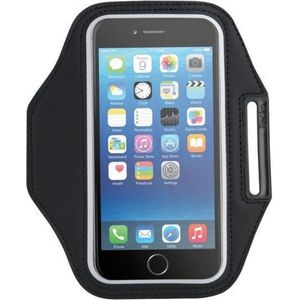 Hardloop Sport Armband voor  Apple iPhone 6 4,7  Zwart
