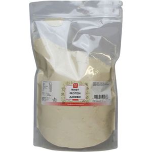 Van Beekum Specerijen - Whey Protein Aardbei - 1 kilo (hersluitbare stazak)