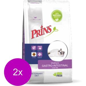 Prins Vitalcare Diet Gastro-Intestinal Zalm - Kattenvoer - 2 x 1.5 kg