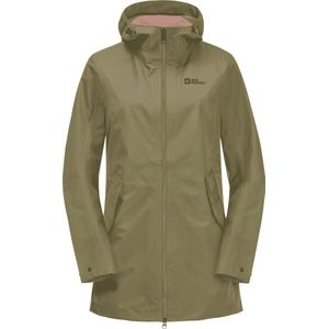 Jack Wolfskin DAKAR PARKA W Dames Outdoorjas - bay leaf - Maat M