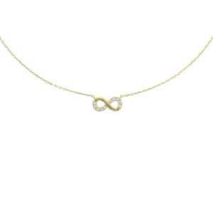 collier infinity zirkonia 40 + 4 cm