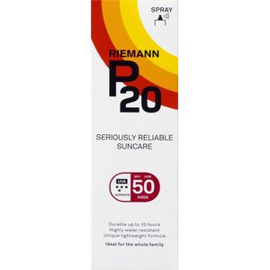 P20 SPF 50 - Zonnebrand Spray - Factor 50 - 100 ml