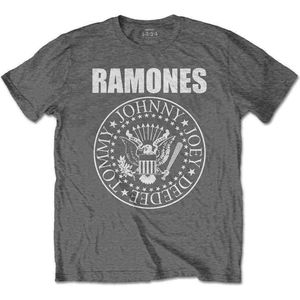 Ramones - Presidential Seal Kinder T-shirt - Kids tm 8 jaar - Grijs