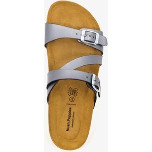 Hush Puppies dames bio slippers zilver - Maat 40 - Extra comfort - Memory Foam