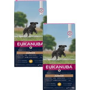Eukanuba Developing Junior Large Breed Kip - Hondenvoer - 2 x 12 kg