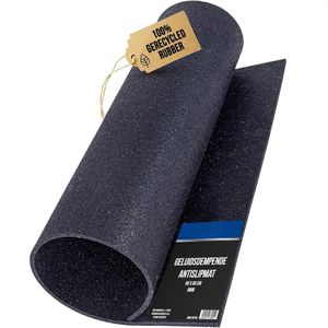 Anti Trillingsmat Wasmachine - en Wasdroger - Geluidsdempende Antislip Mat - Rubber Mat Trillingsdempers - Trillingsdempers wasmachine – Extra dik - Voetjes wasmachine & droger - Wasmachine demper – Anti trillings - vibratie - dempers pads – Antislip