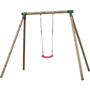 Enkelvoudige houten schommel - SwingKing Analies set by Be-out