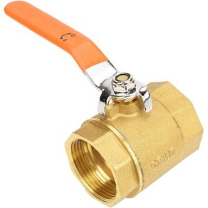 Gesmede messing kogelkraan met BSP-draad 1-1/4"" - 1.6MPa Max druk - Volledig poortontwerp