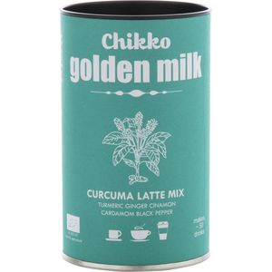 Chikko - Biologische Caffeïnevrije Koffievervanger - Kurkuma Latte Mix - 110 g