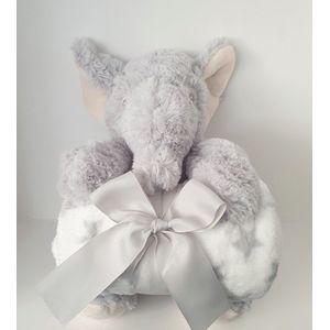 Pluche Knuffel Olifant met Dekentje