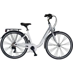 Mbm People - Stadsfiets - Vrouwen - Wit;Grijs - 46 cm