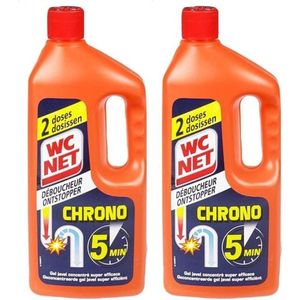 WC NET Ontstopper Chrono 5 minuten - 2 x 1 l