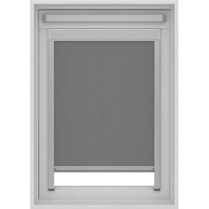 BloomTheRoom Rolgordijn Dakraam Cassette Verduisterend - Grijs - F07 - Velux