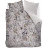 Riviera Maison Floral Paisley dekbedovertrek - Eenpersoons - 140x200/220 - Zand