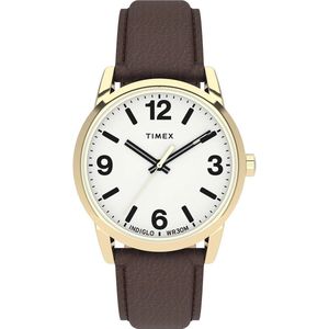 Timex Easy Reader Classic TW2U71500 Horloge - Leer - Bruin - Ø 38 mm