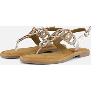 Tamaris Sandalen zilver Leer - Dames - Maat 38