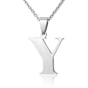 Montebello Ketting Letter Y - 316 Staal - Alfabet - 20x30mm - 50cm