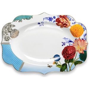 Pip Studio Royal collectie ovale schaal 40 x 28,5 cm - Oval platter Royal