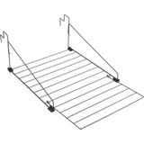 Tomado Denhaag Radiator/Balkon Droogrek - 9m Drooglengte - Mat Zwart