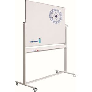 Kantelbord 120x150 cm - email - wit/wit - Whiteboard - whiteboards