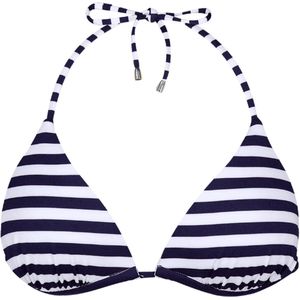 Barts Custe Triangle Bikini Top - Navy