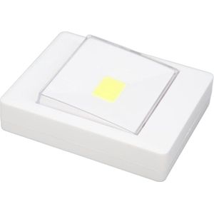 COB Wandschakelaar Licht - Batterij Werkt Schakelaar - LED Verlichting Nachtlampje - Magnetische Draadloze Lichtschakelaar voor Kast Trap