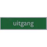 Infobord pictogram uitgang 165x44mm | 1 stuk