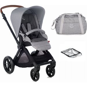 Jane Muum Kinderwagen (2021) Dim Grey + gratis luiertas & regenhoes t.w.v. €139,-