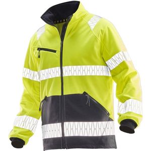 Jobman 1190 Hi-Vis Windblocker Jacket 65119055 - Geel/Zwart - XXL