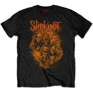 Slipknot - WANYK Orange Heren T-shirt - 2XL - Zwart